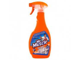 Mr. Muscle Чистящее и дезинфицирующие средство для ванной комнаты 5 в 1, 500 мл